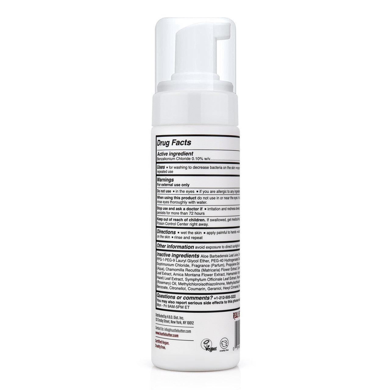 HUSTLE BUBBLES ANTIBACTERIAL FOAMING SOAP
