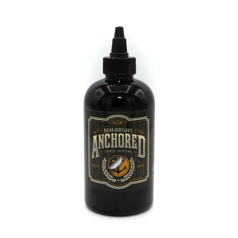 ANCHORED STENCIL SOLUTION - 8OZ