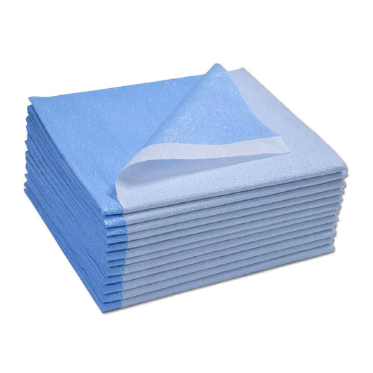Blue Drape Sheet - 40" x 90" - Case of 50