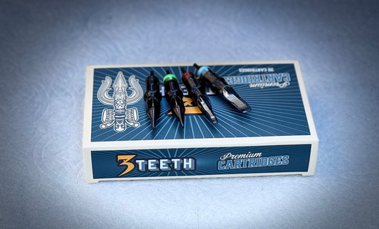 3 TEETH CURVED MAG CARTRIDGES
