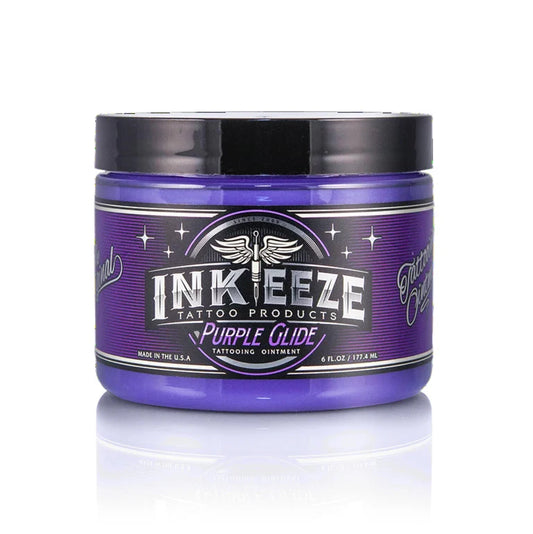 INK-EEZE PURPLE GLIDE TATTOO OINTMENT - 6OZ